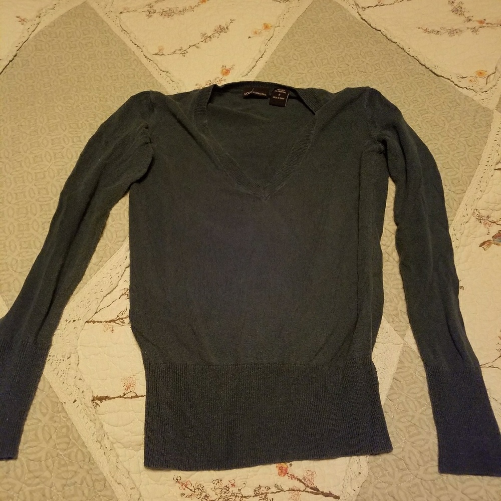 Green sweater